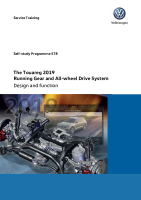 VW - SSP 578_The Touareg 2019 - Running Gear and All-wheel Drive System - Self Study Programme 